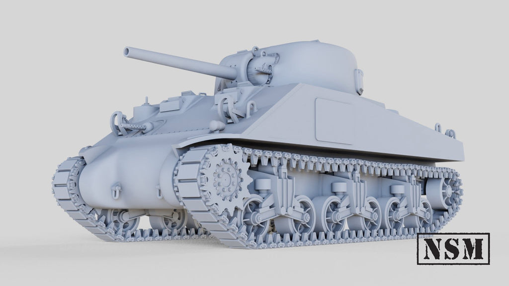 NSM M4A2 Sherman - Early and Mid Production - (USA, UK, Soviet, WW2)