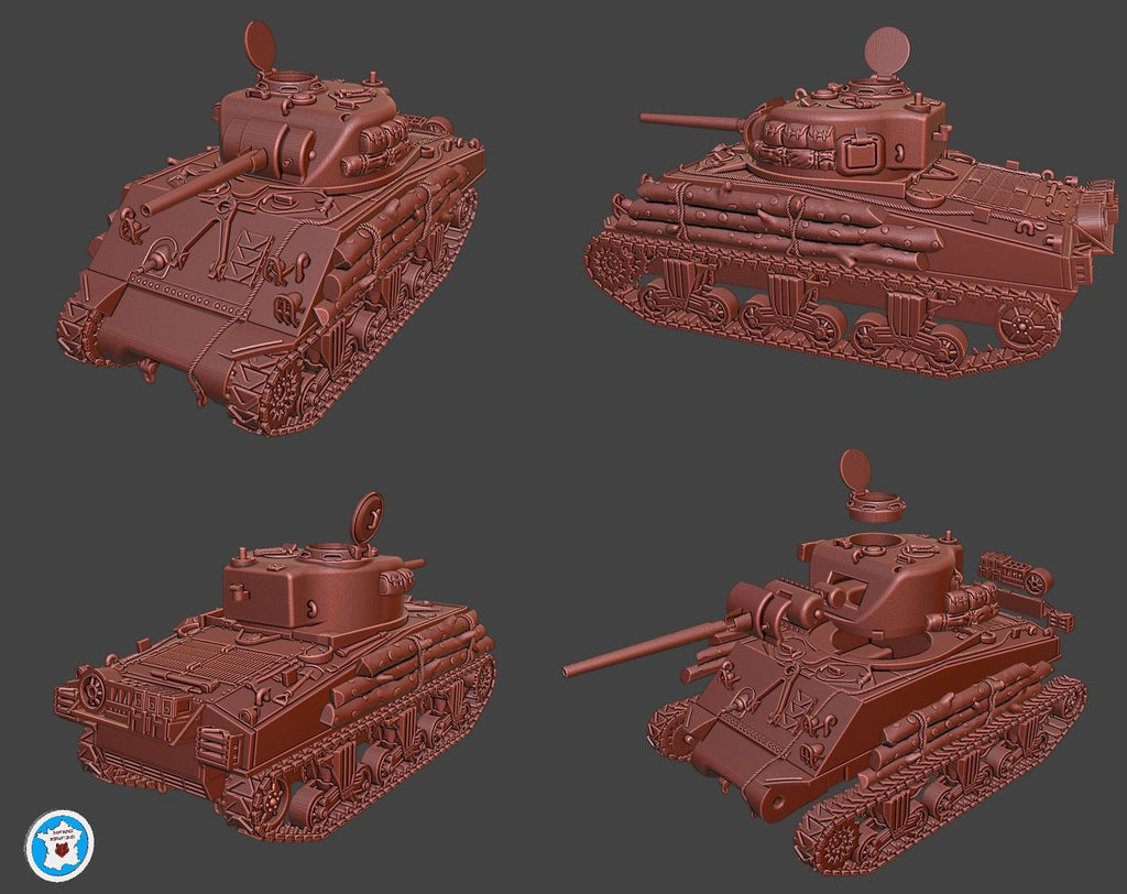 Arvernes Sherman M4A3(75) (USA, WW2)