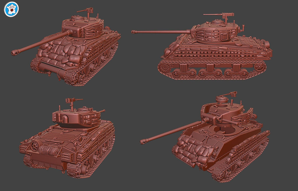 Arvernes Sherman M4A3(76) (USA, WW2)