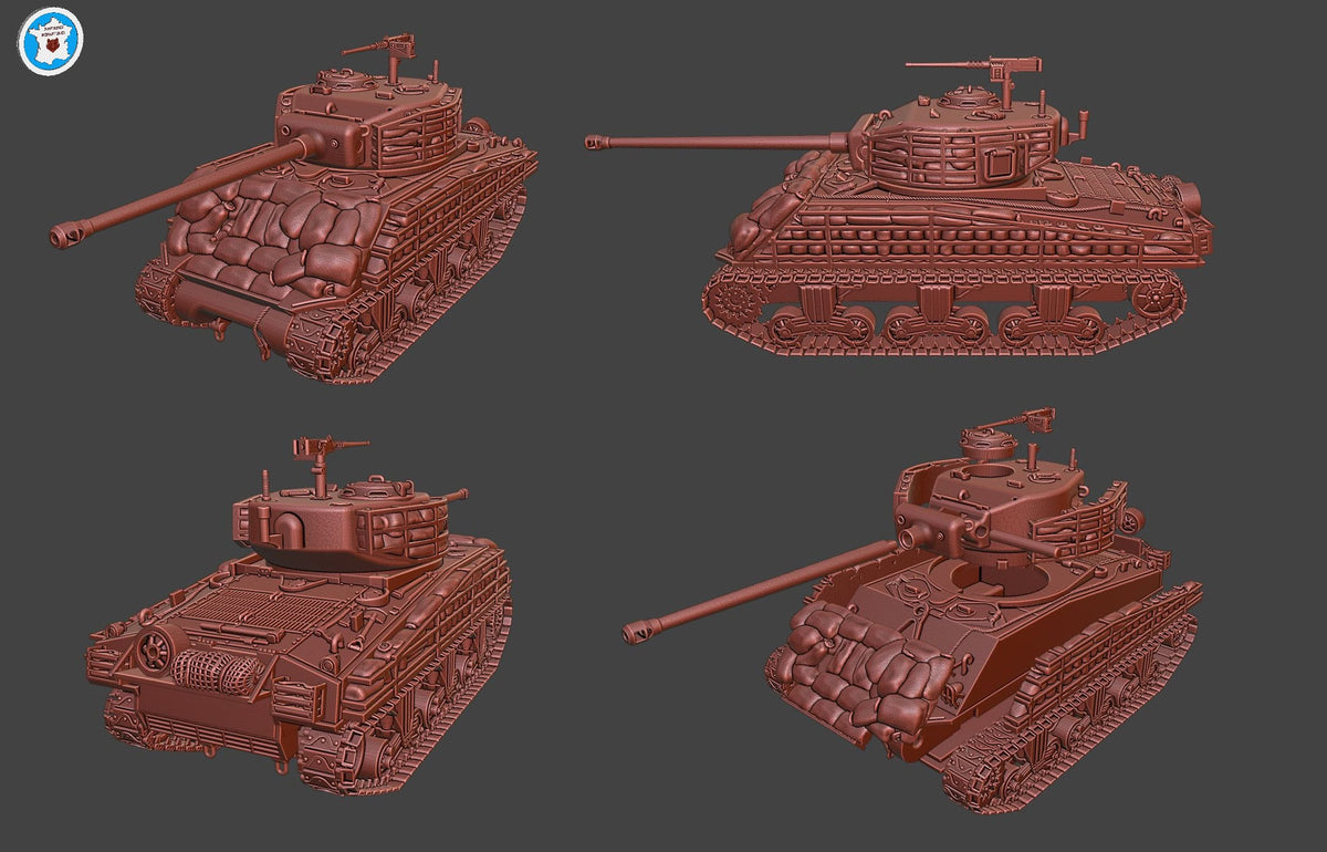Arvernes Sherman M4A3(76) (USA, WW2)