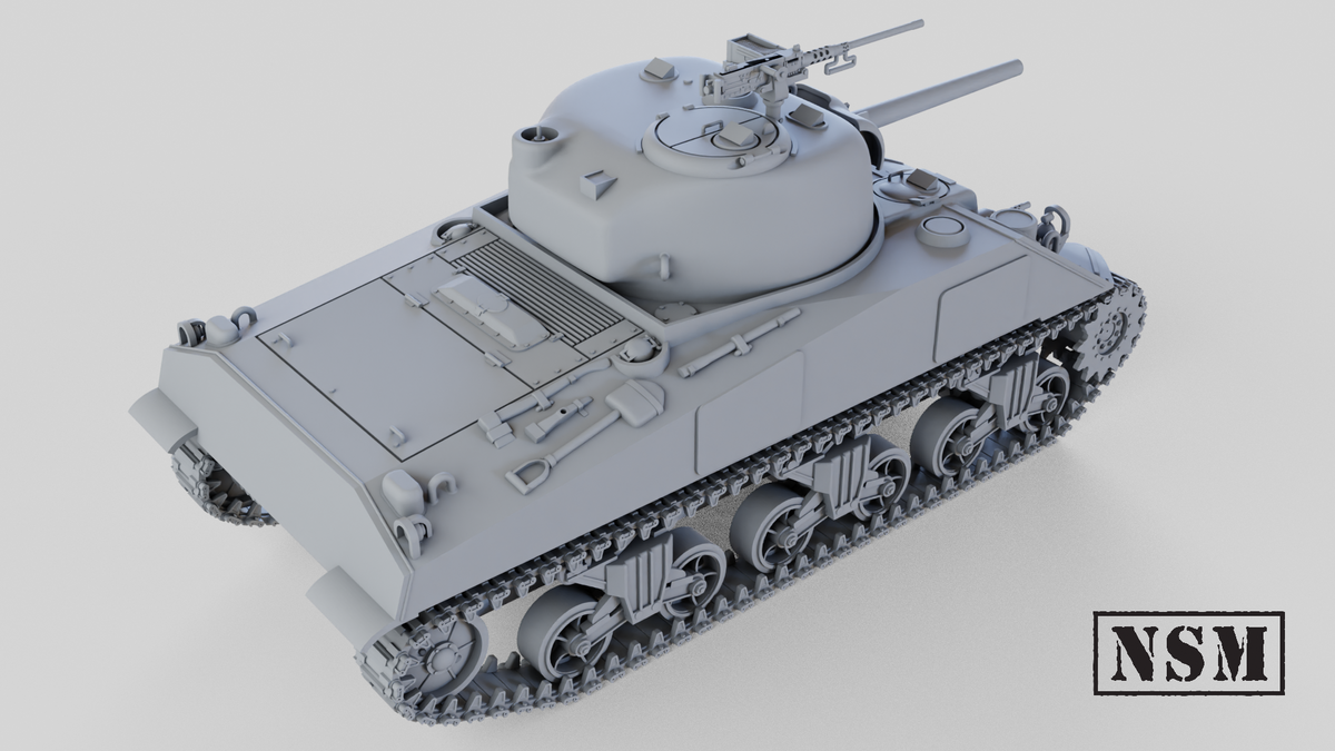 NSM M4A4 Sherman - Early, Mid and Late Production - (USA, WW2)