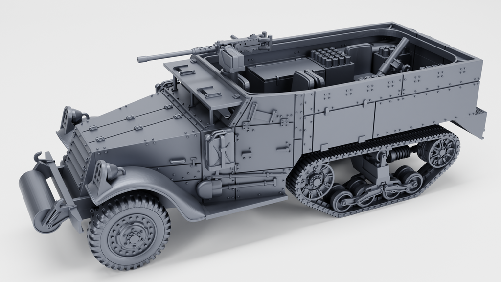 WG3D Halftrack M4 - Mortar Carrier (US, WW2)
