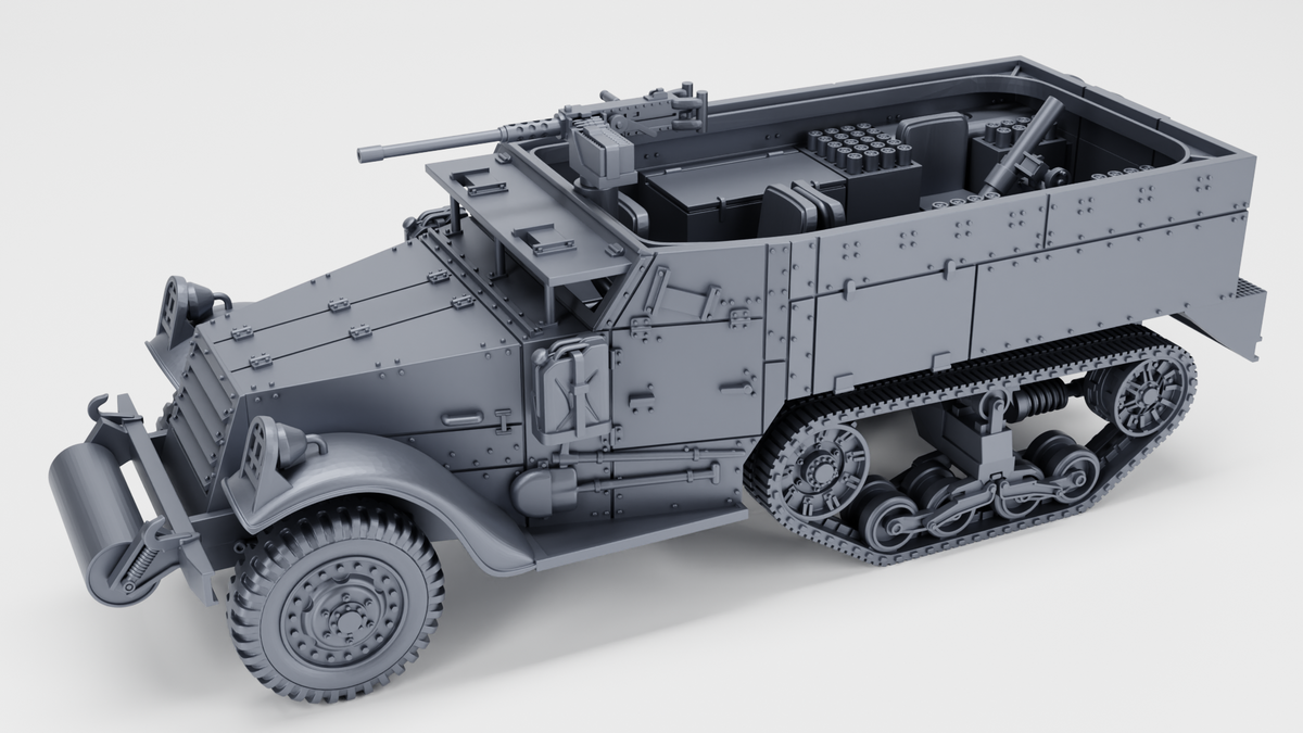 WG3D Halftrack M4 - Mortar Carrier (US, WW2)