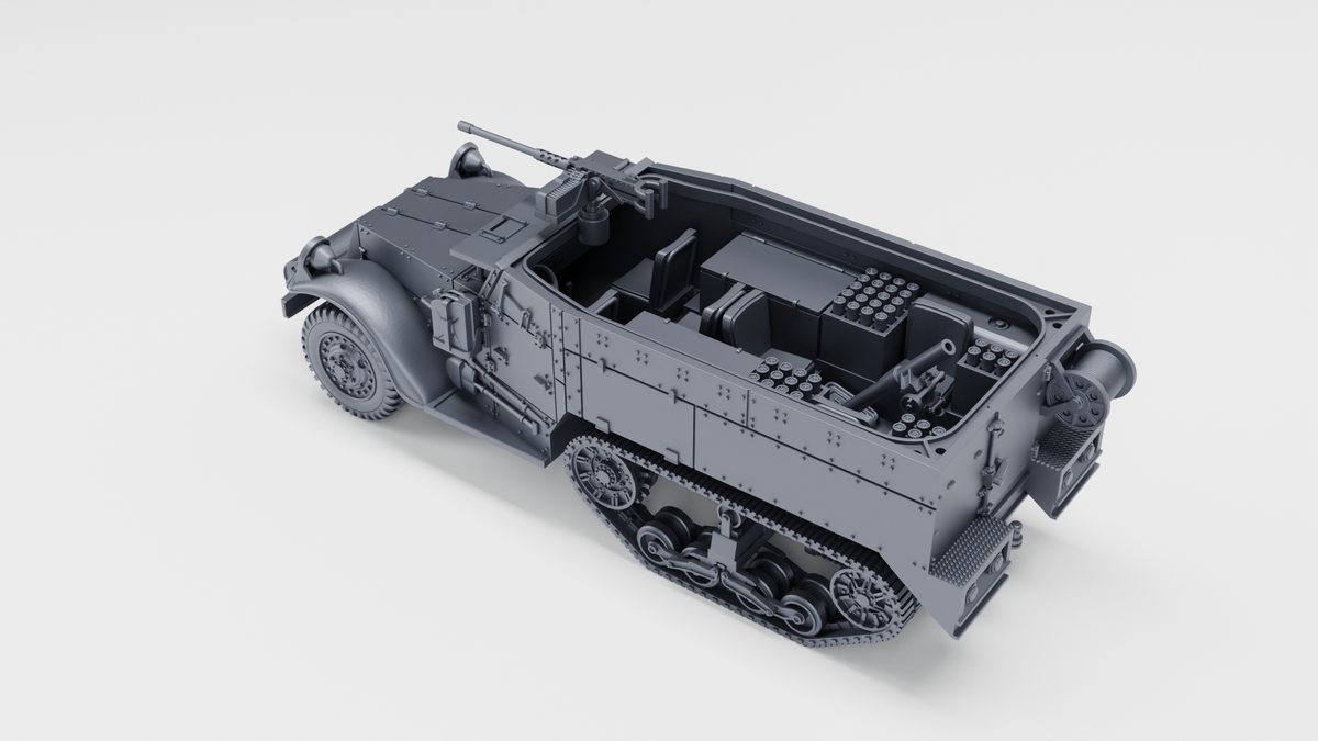 WG3D Halftrack M4 - Mortar Carrier (US, WW2)