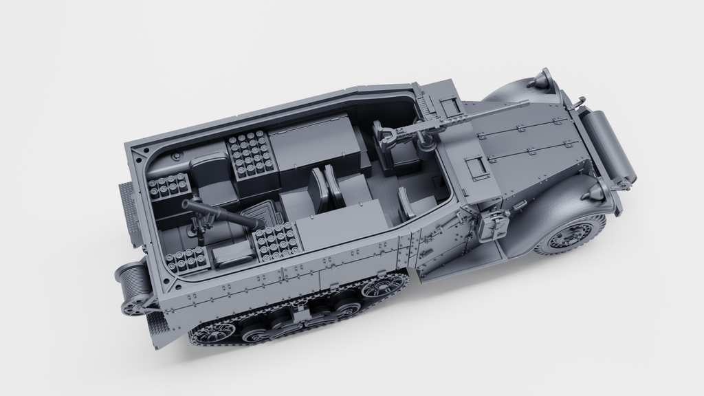 WG3D Halftrack M4 - Mortar Carrier (US, WW2)