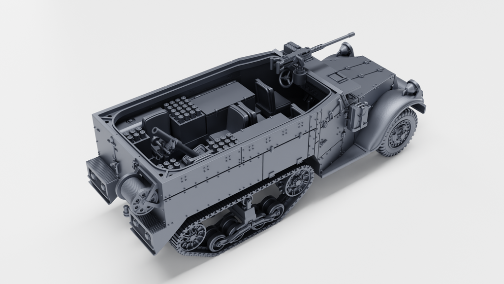 WG3D Halftrack M4 - Mortar Carrier (US, WW2)