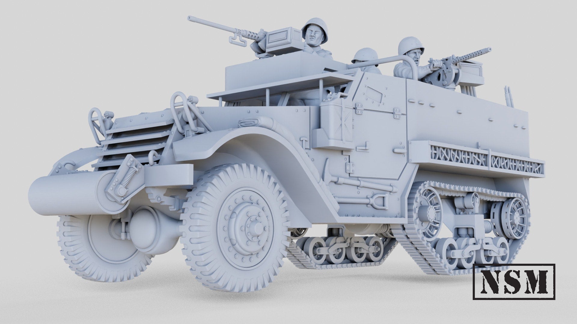 NSM Halftrack M5A1 - (Soviet, WW2)