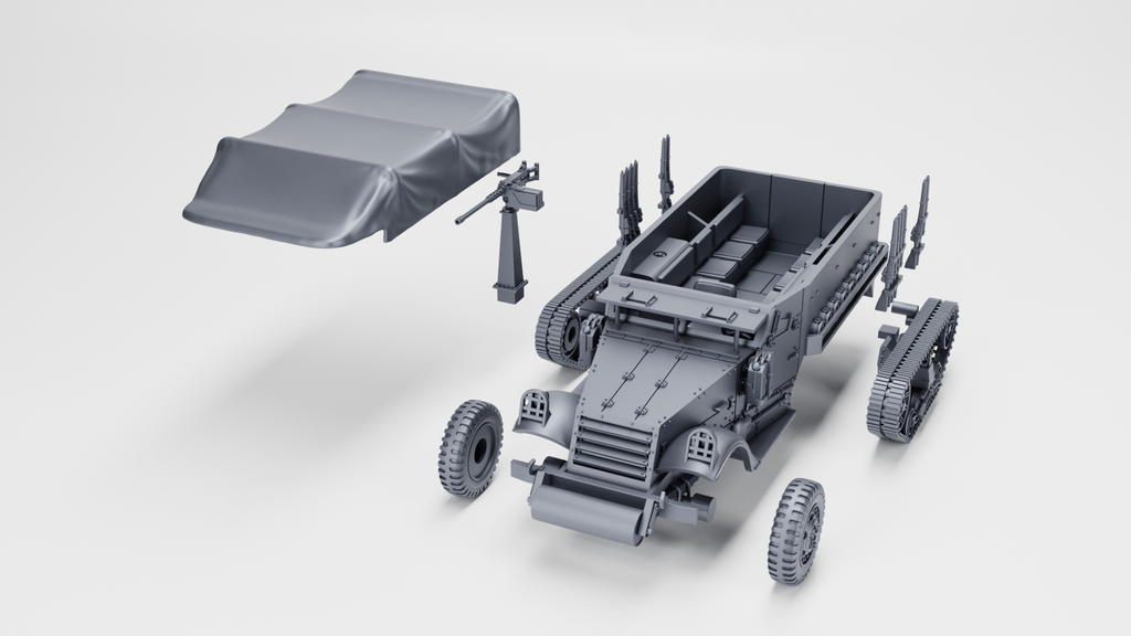 WG3D Halftrack M5 (US, WW2)