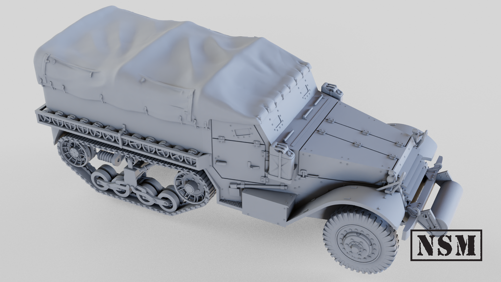 NSM Halftrack M5 - (UK, WW2)