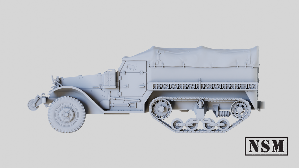 NSM Halftrack M5 - (UK, WW2)