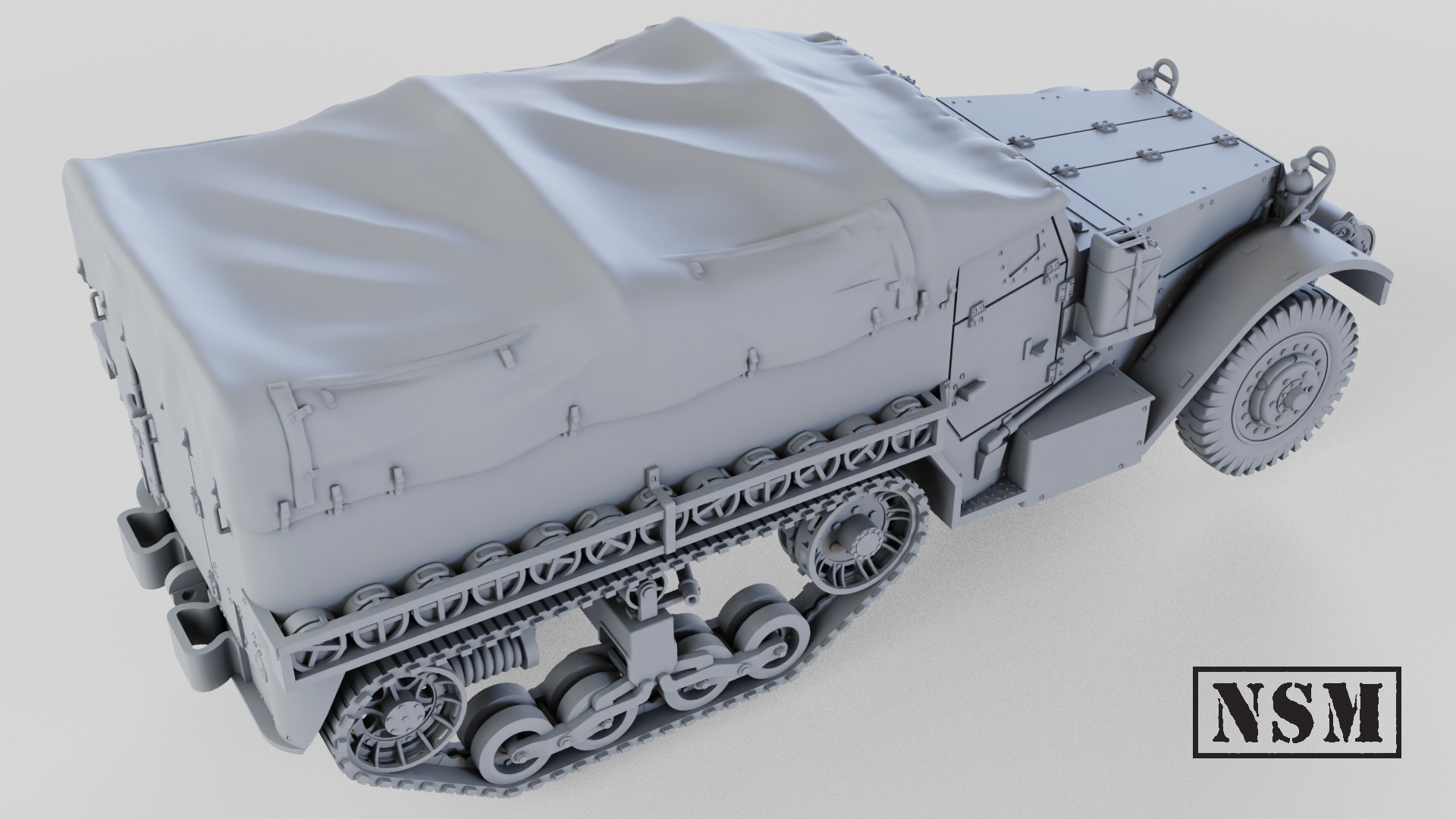 NSM Halftrack M5 - (UK, WW2)