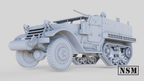 NSM Halftrack M5 8th Army - (UK, WW2)