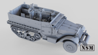 NSM Halftrack M5 8th Army - (UK, WW2)