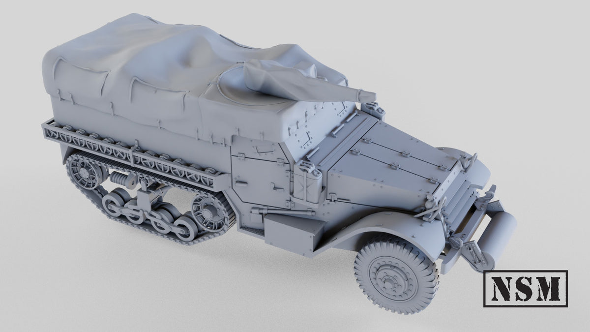 NSM Halftrack M5A1 - (UK, WW2)