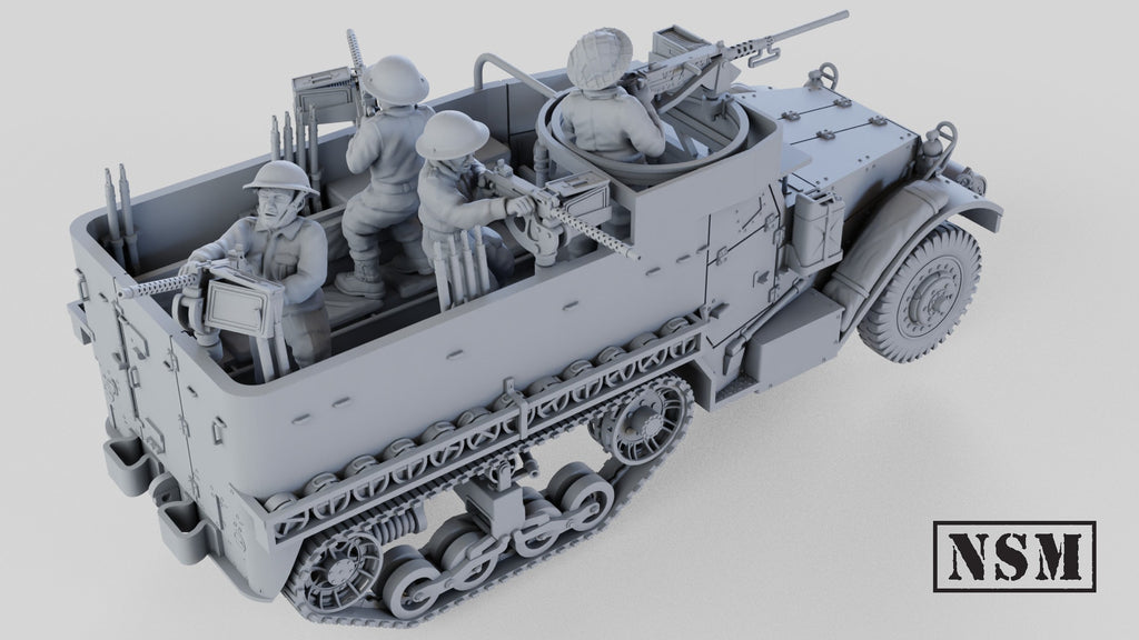NSM Halftrack M5A1 - (UK, WW2)