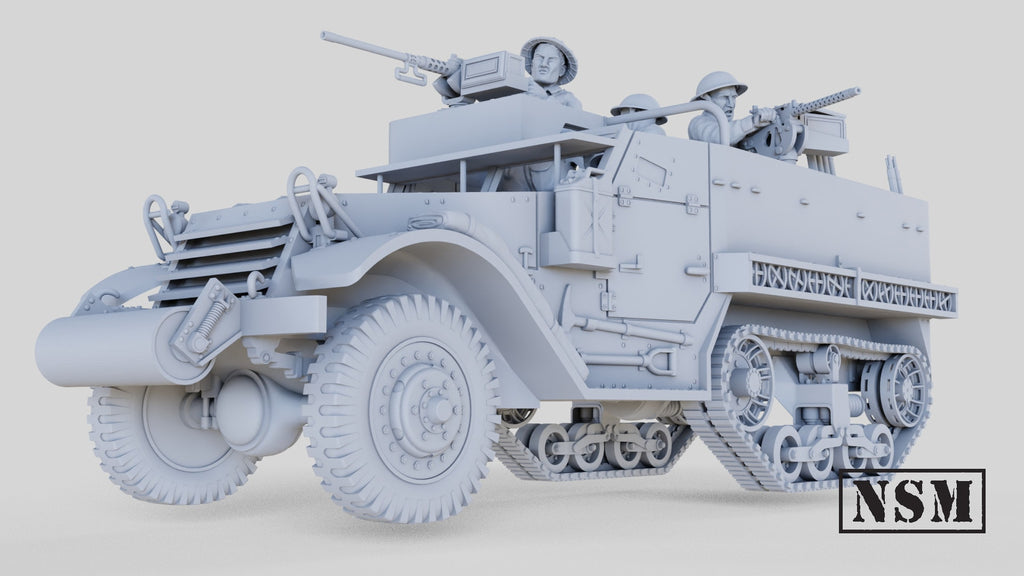 NSM Halftrack M5A1 - (UK, WW2)