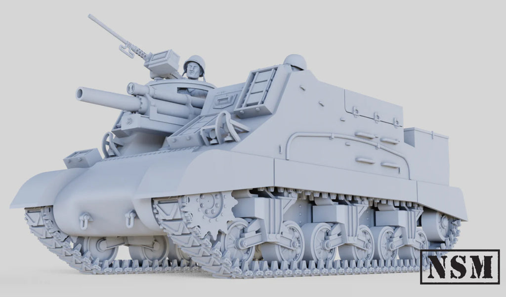 NSM M7 Priest- Late Production (USA, WW2)