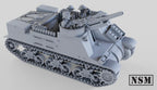 NSM M7 Priest- Early and Mid Production - UK, WW2)
