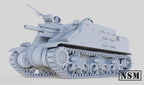 NSM M7 Priest- Early and Mid Production - UK, WW2)