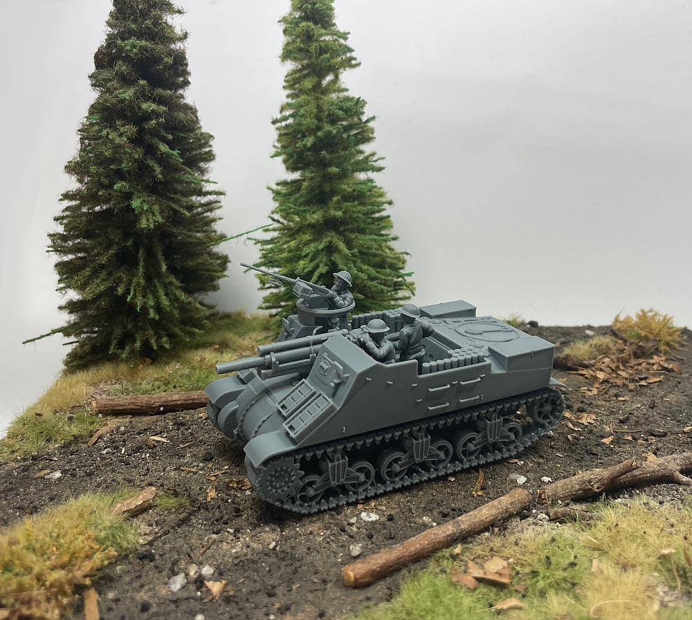 NSM M7 Priest- Early and Mid Production - UK, WW2)