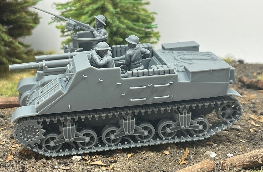 NSM M7 Priest- Early and Mid Production - UK, WW2)