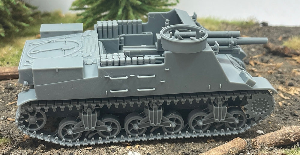NSM M7 Priest- Early and Mid Production - UK, WW2)