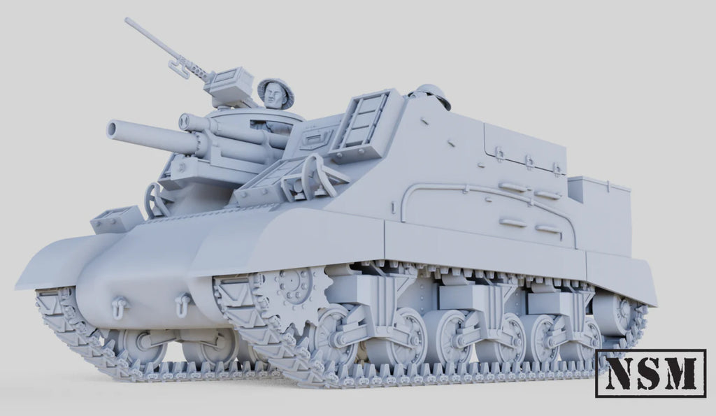 NSM M7 Priest- Late Production - (UK, WW2)