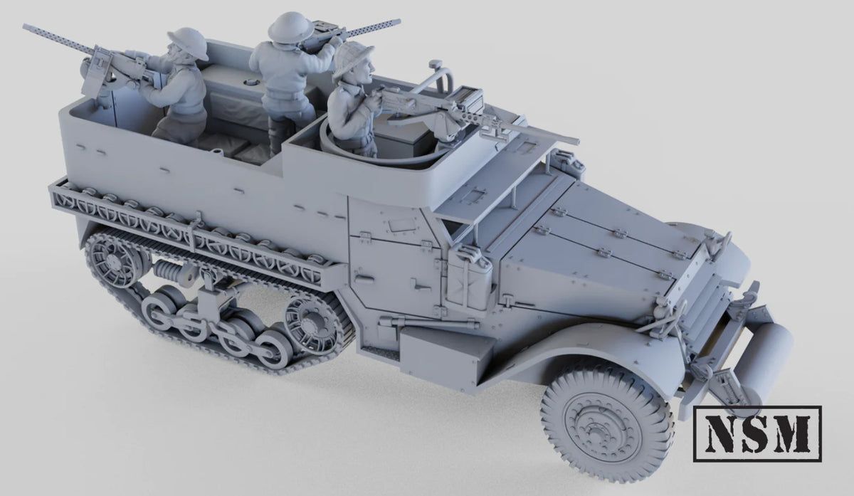 NSM Halftrack M9A1 - (UK, WW2)