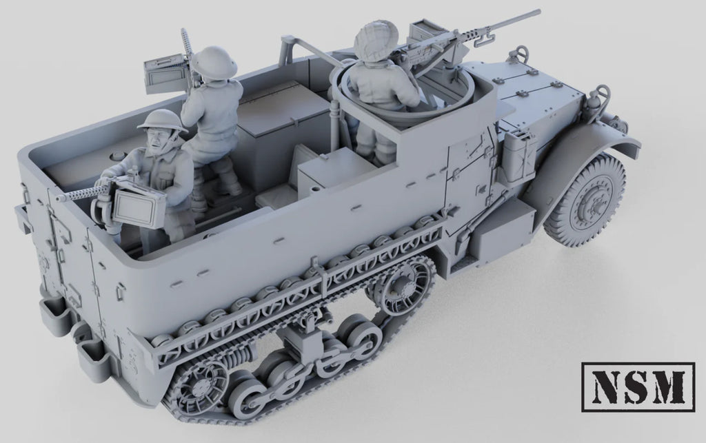 NSM Halftrack M9A1 - (UK, WW2)