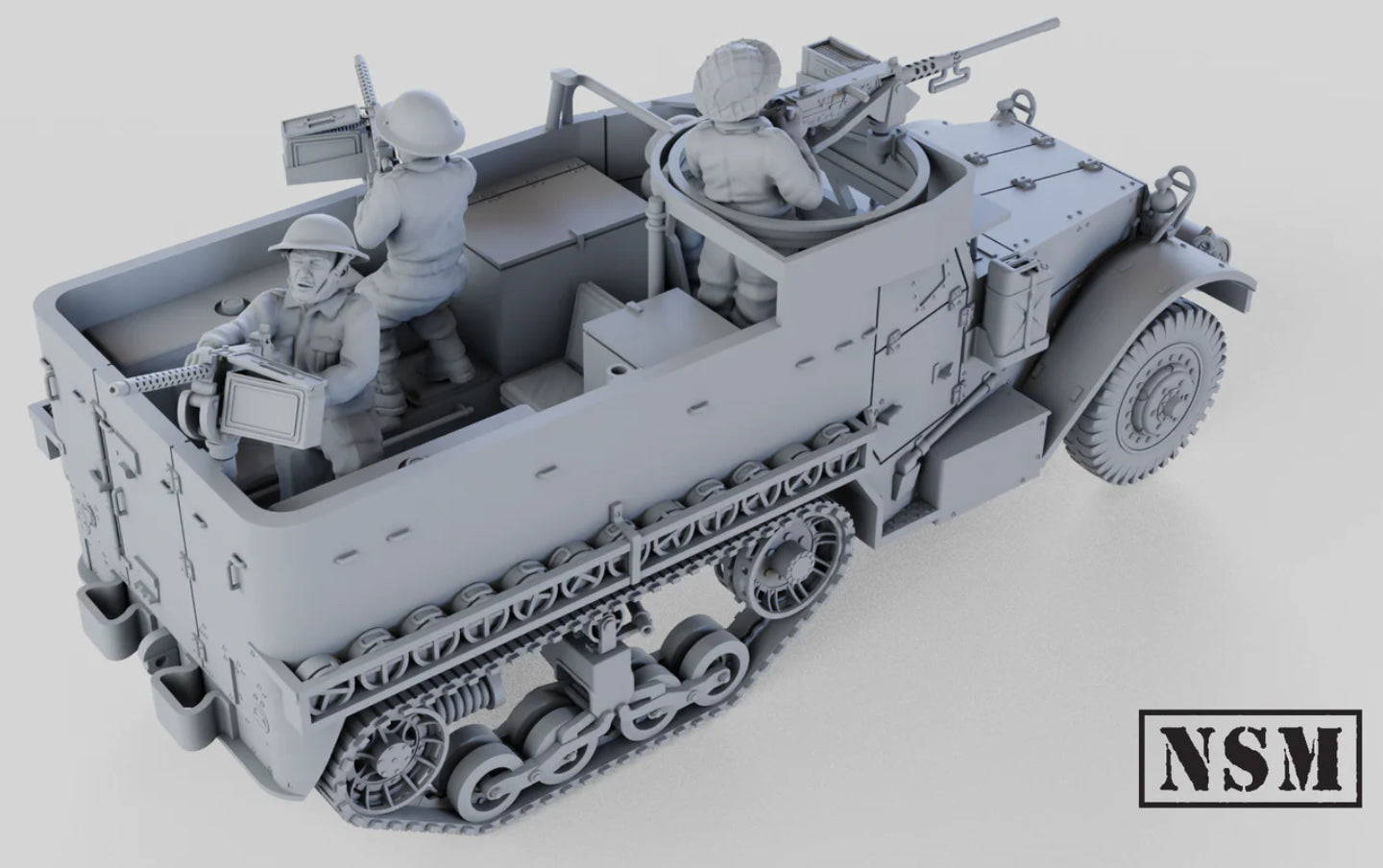 NSM Halftrack M9A1 - (UK, WW2)