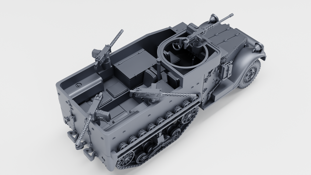 WG3D Halftrack M9A1 (US, Lend-lease, WW2)