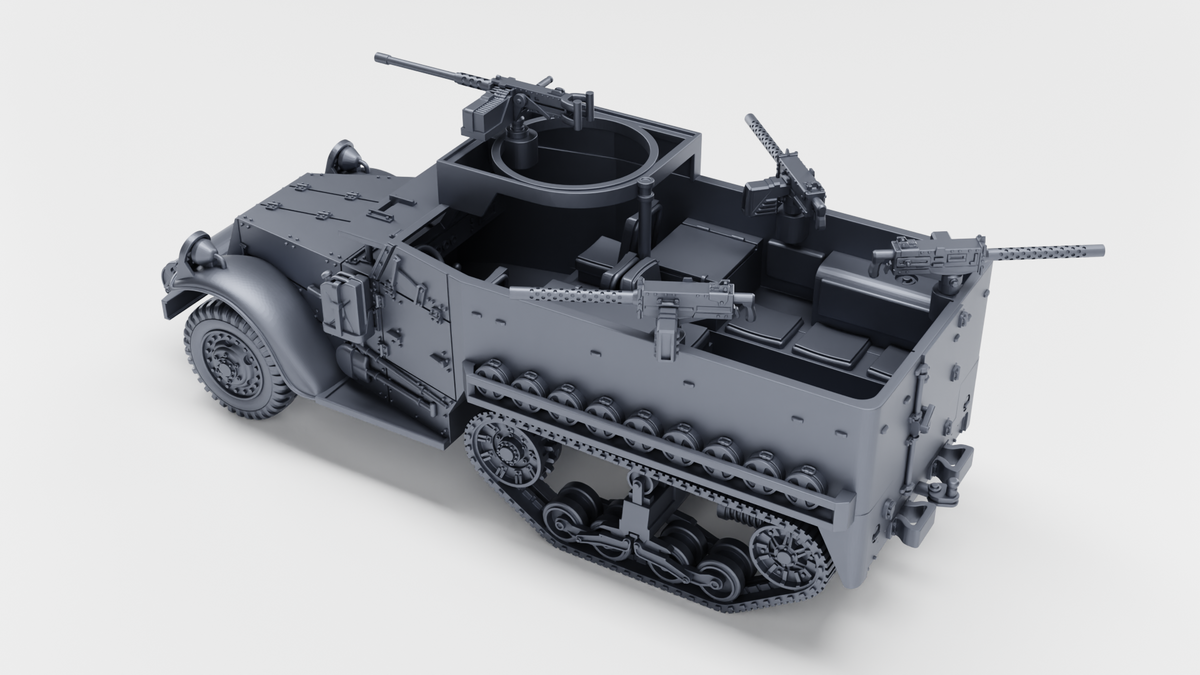 WG3D Halftrack M9A1 (US, Lend-lease, WW2)