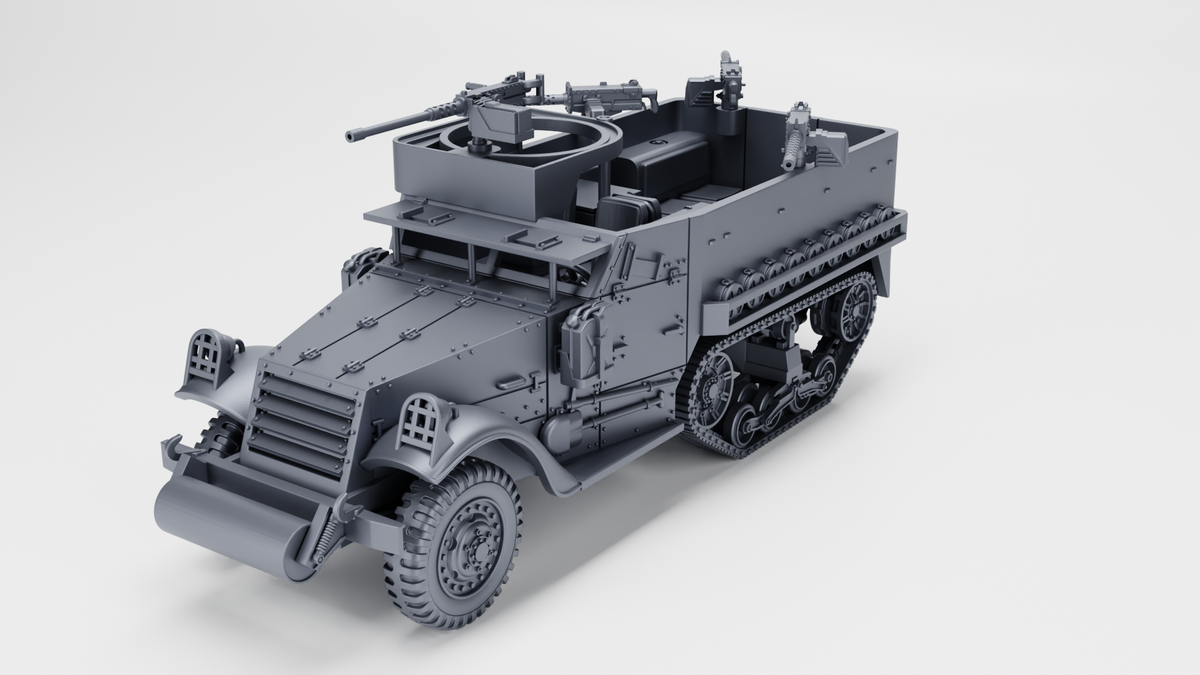 WG3D Halftrack M9A1 (US, Lend-lease, WW2)