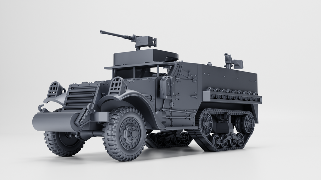 WG3D Halftrack M9A1 (US, Lend-lease, WW2)