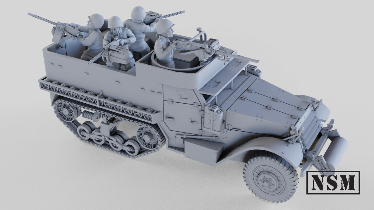 NSM Halftrack M9A1 - (Soviet, WW2)