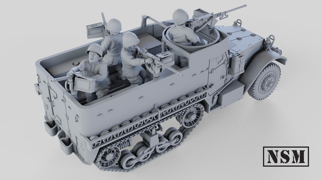NSM Halftrack M9A1 - (Soviet, WW2)
