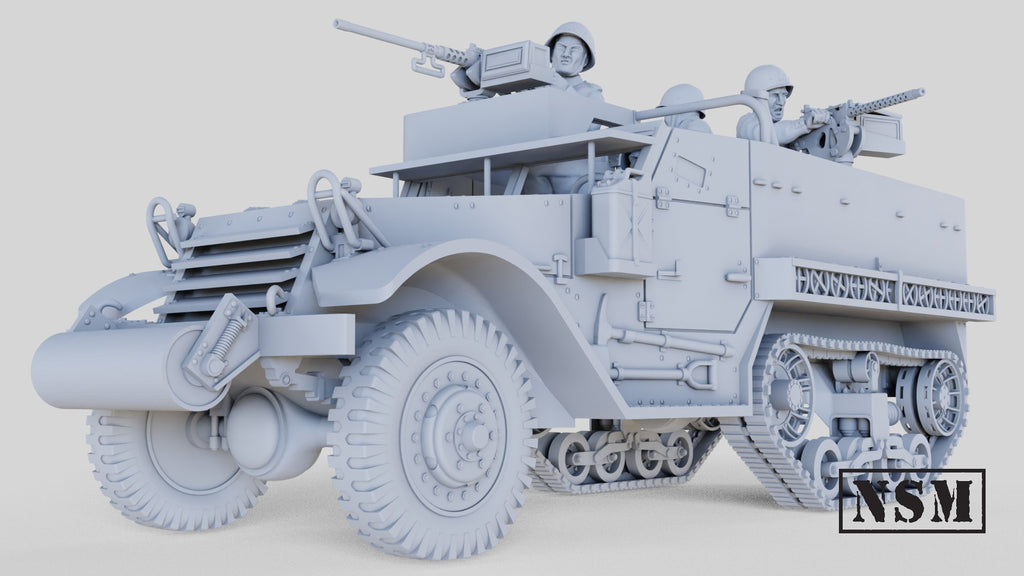 NSM Halftrack M9A1 - (Soviet, WW2)