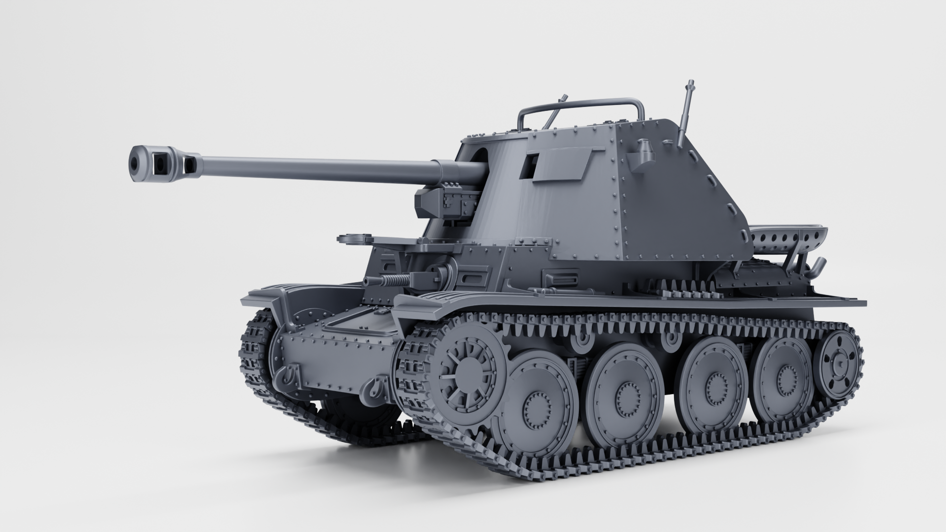 WG3D Marder III Ausf H  (Germany, WW2)