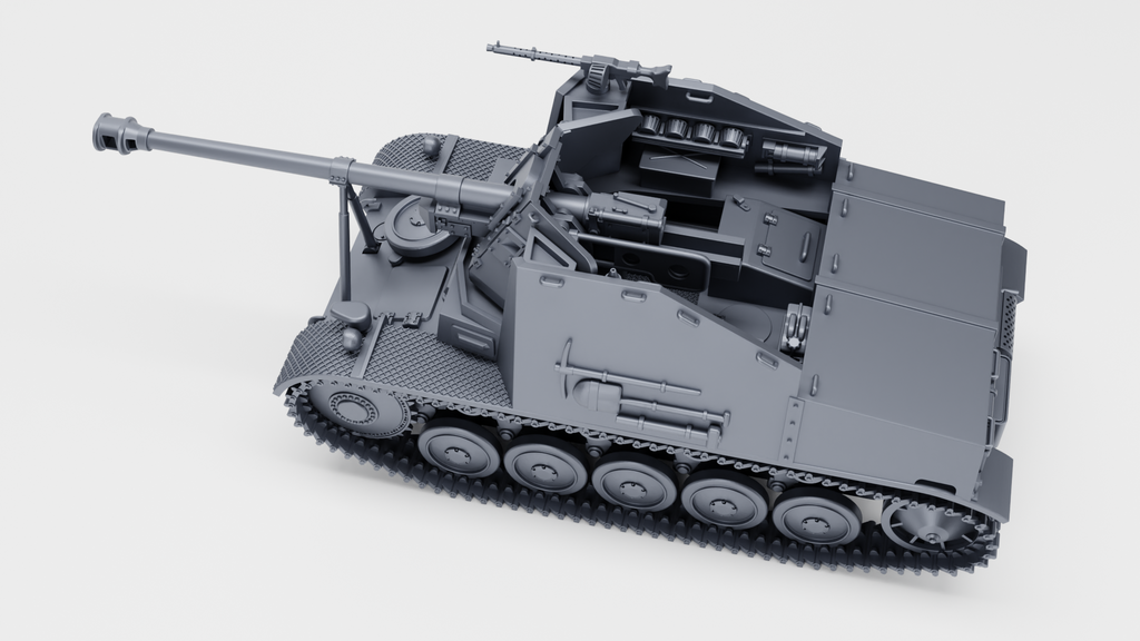 WG3D Marder II Ausf.F (Sd.Kfz.131) (Germany, WW2)