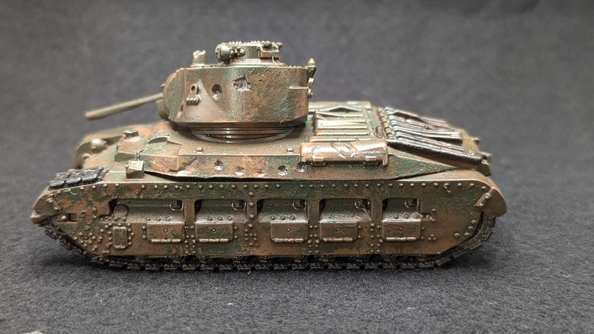 WG3D Matilda II Destroyed Tank (UK, WW2)