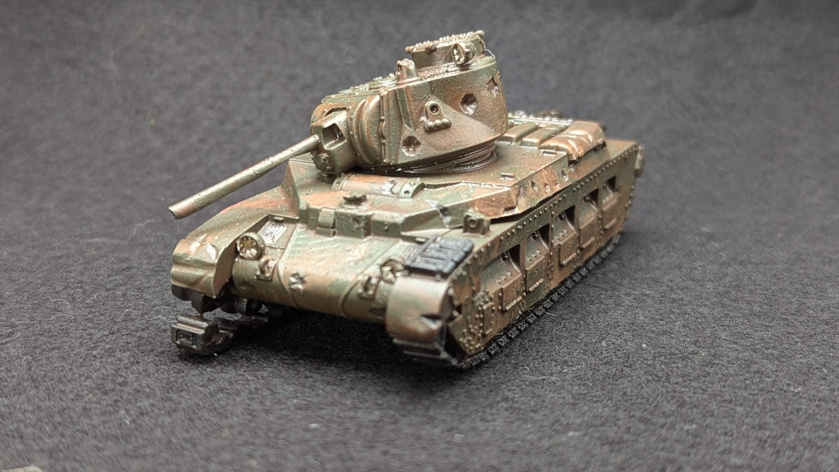 WG3D Matilda II Destroyed Tank (UK, WW2)