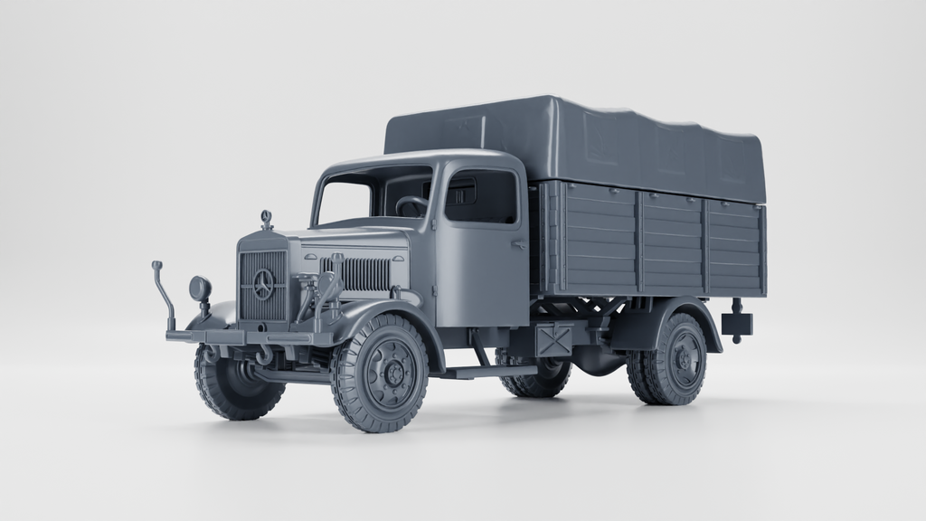 WG3D Mercedes-Benz L3000 (4x2) Medium truck (Germany, WW2)