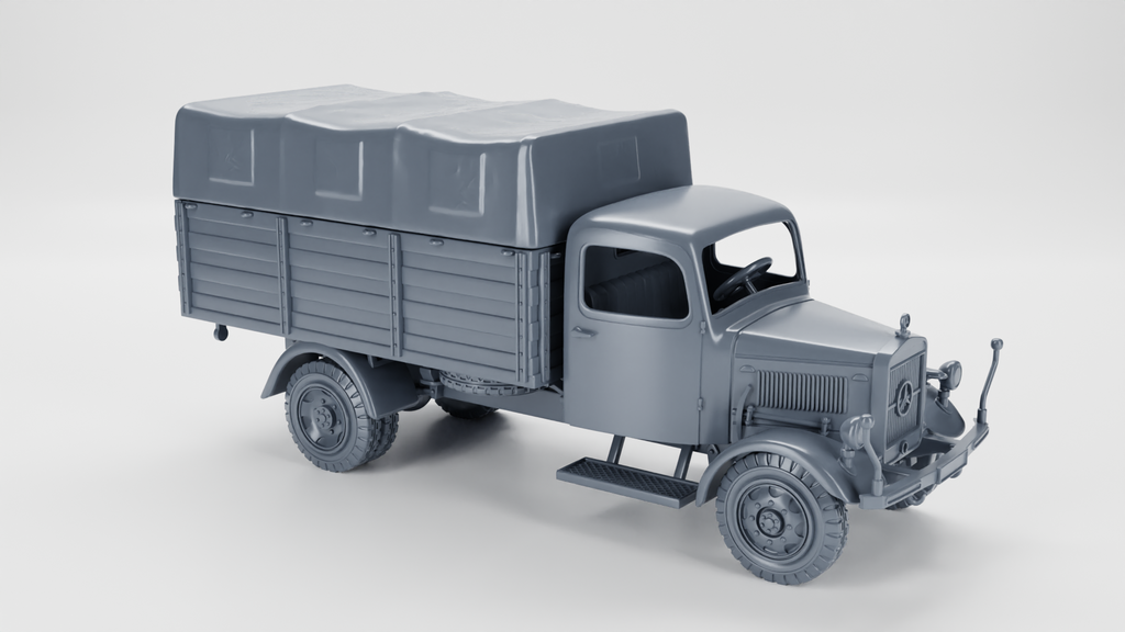 WG3D Mercedes-Benz L3000 (4x2) Medium truck (Germany, WW2)