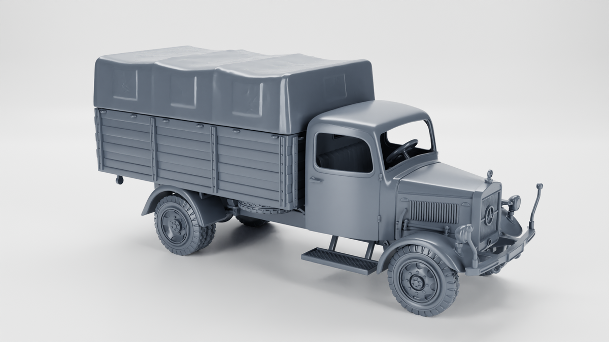 WG3D Mercedes-Benz L3000 (4x2) Medium truck (Germany, WW2)