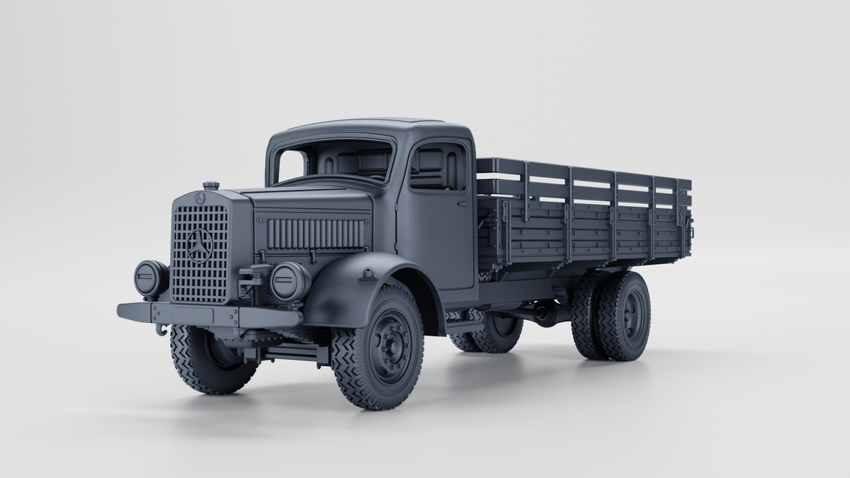 WG3D Mercedes-Benz L4500 Heavy truck (Germany, WW2)