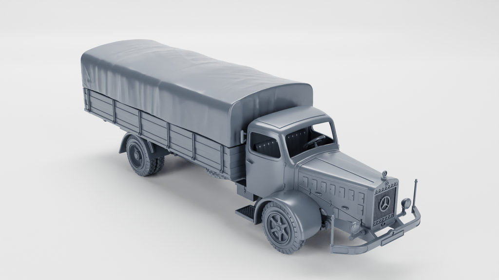 WG3D Mercedes-Benz L6500 Heavy truck (Germany, WW2)