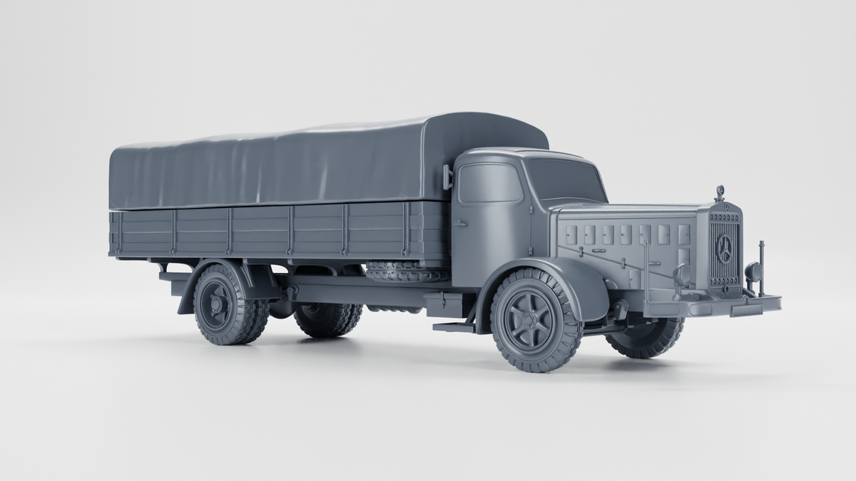 WG3D Mercedes-Benz L6500 Heavy truck (Germany, WW2)