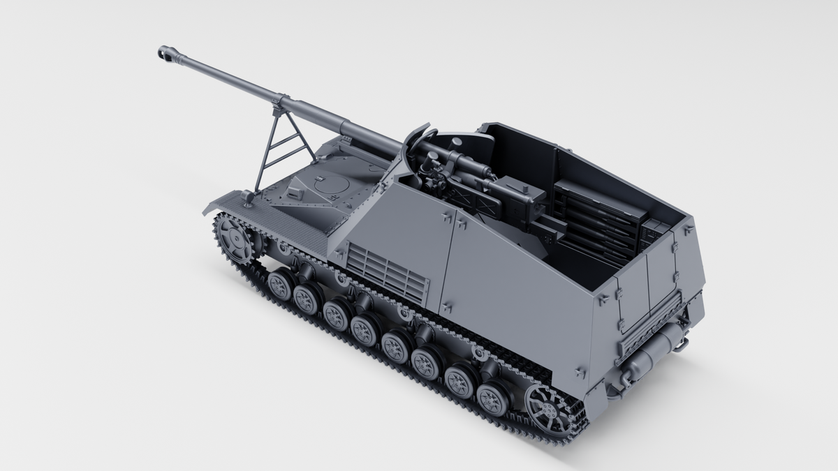 WG3D Nashorn "Hornisse" (Sd.Kfz.164) (Germany, WW2)