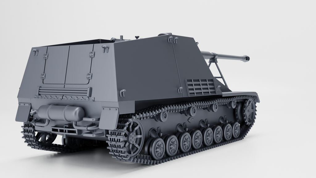 WG3D Nashorn "Hornisse" (Sd.Kfz.164) (Germany, WW2)