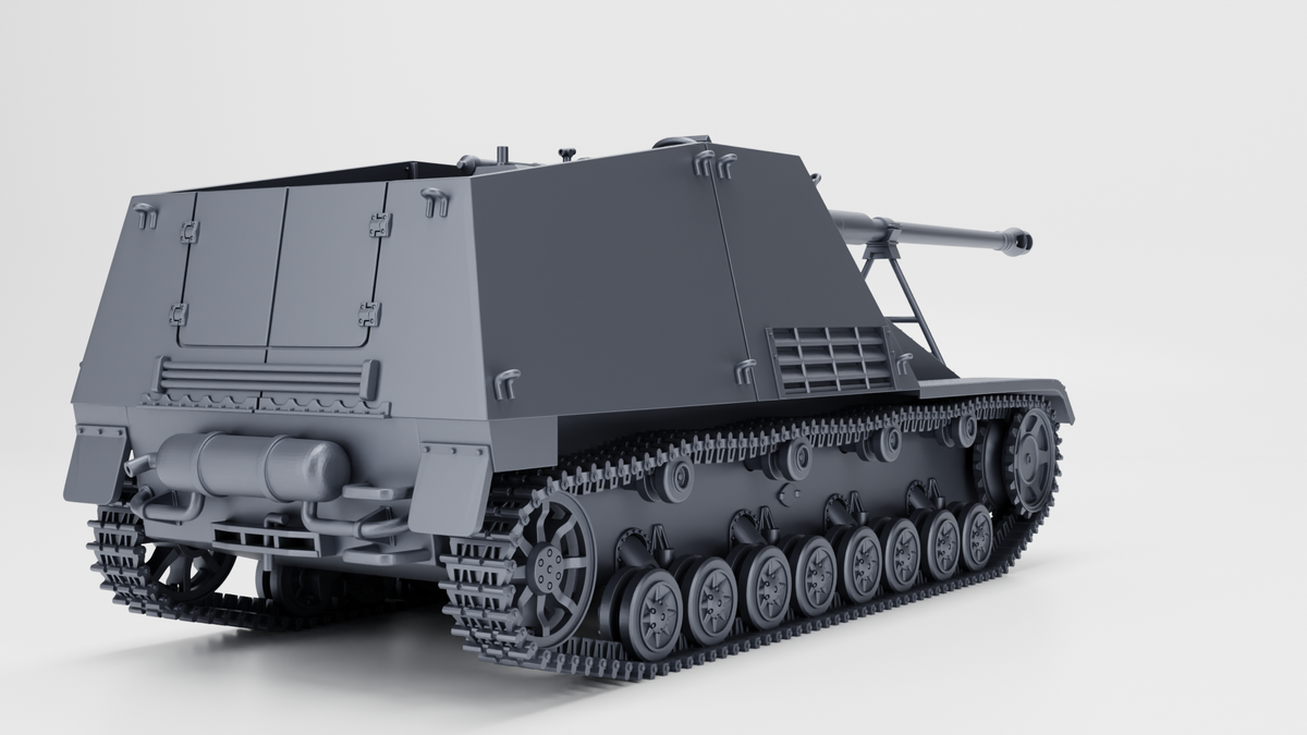 WG3D Nashorn "Hornisse" (Sd.Kfz.164) (Germany, WW2)